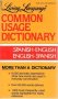 Living Language Common Usage Spanish-English Dictionary - Paperback