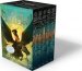 Percy Jackson and the Olympians Boxed Set by Rick Riordan - 5 Paperback Books, New Covers, and Poster