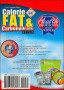 Calorie, Fat, and Carbohydrate Counter by The Calorie King - Pocket Sized Paperback