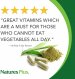 NaturesPlus Mixed Vegetables - 1300 mg, 180 Vegetarian Tablets - Powerful Whole Foods Phytonutrient Supplement, Promotes Overall Health - Gluten-Free - 60 Servings