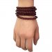 Tibetan 6mm Red Rosewood Prayer Beads Buddhist Mala - Bracelet or Necklace