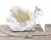 Crystal Quartz Geode Bohemian Meditation Set incl. Pendulum - Imported from Morocco